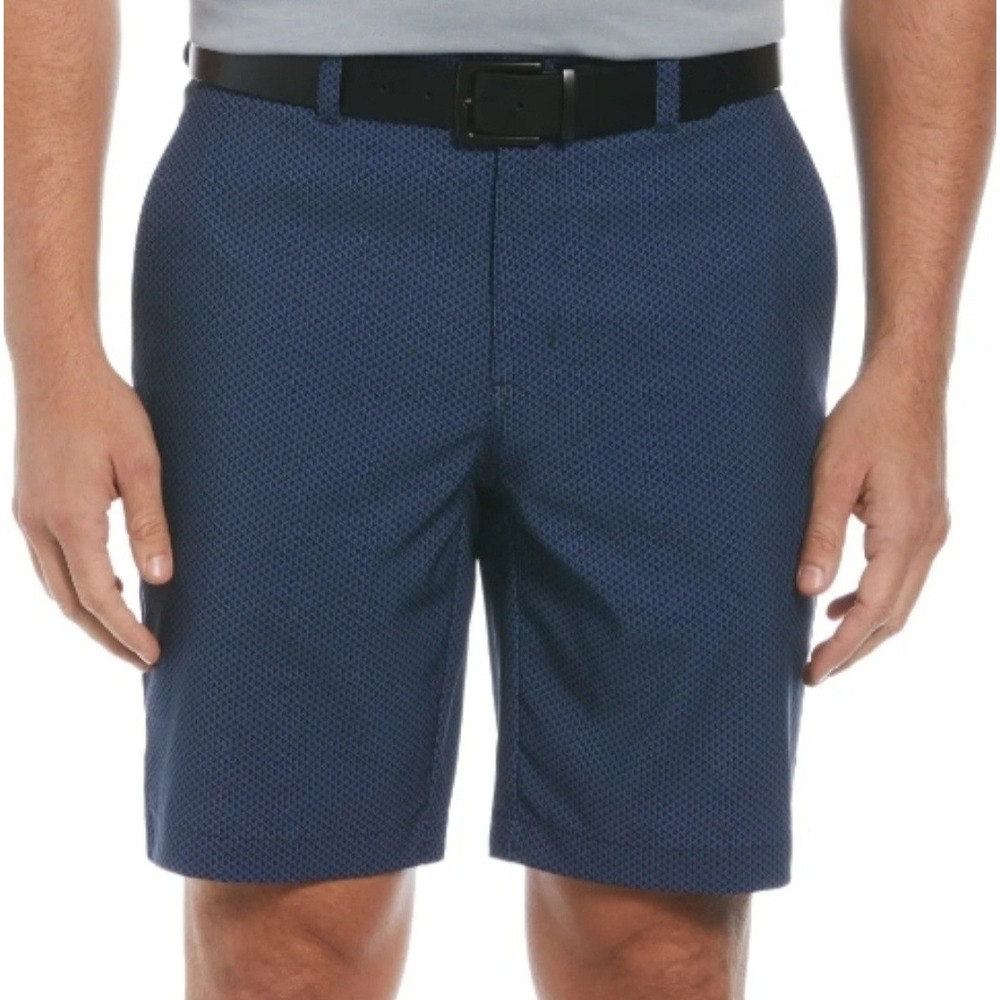 Ben Hogan Shorts Mens 30‎ Peacoat Blue All Over Performance Active Flex Golf New